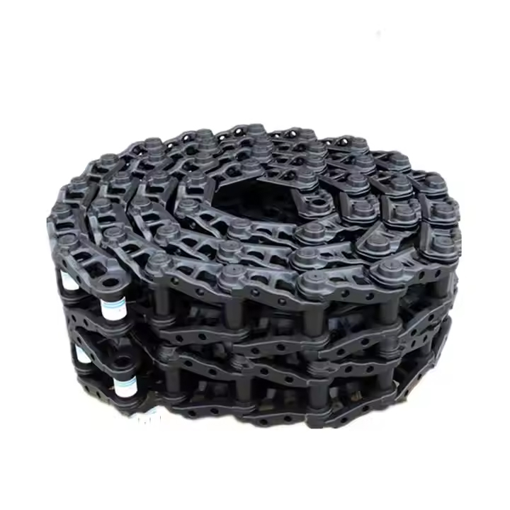 Hot sale excavator track chain for komatsu pc200-5 pc200-6 pc200-7 pc200-8 track linkage assembly_复制_复制_复制