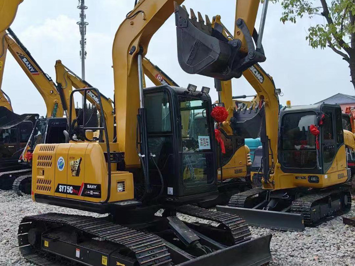 Used Sany SY75 Excavator